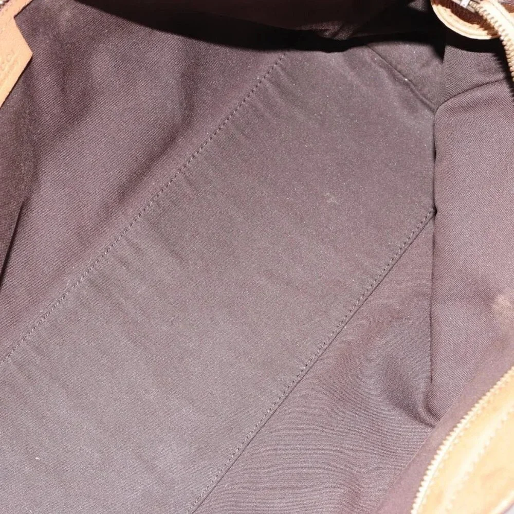 GUCCI Interlocking Hand Bag Leather Brown Gold - Picture 10 of 16